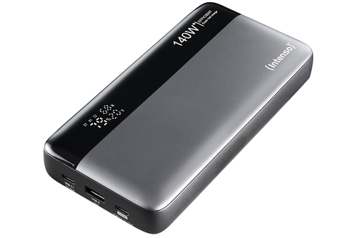 foto del prodotto intenso power bank he25000 140 w grey black