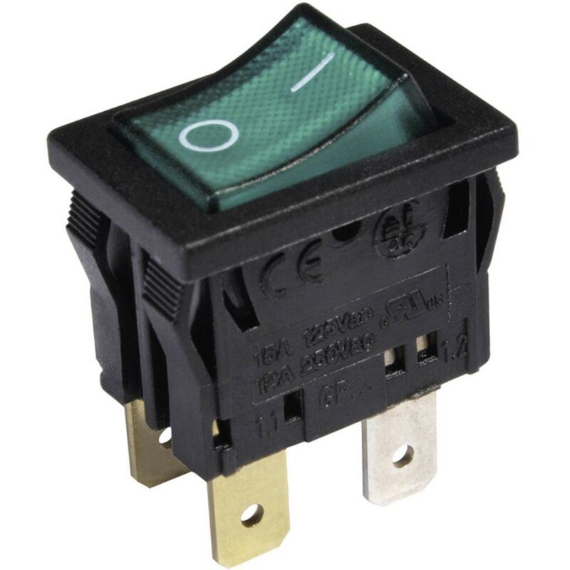 foto del prodotto inter b r interb r 3634 250.22 interruttore a bilanciere 3634 250.22 250 v ac 10 a 2 x off on permanente 1 pz.