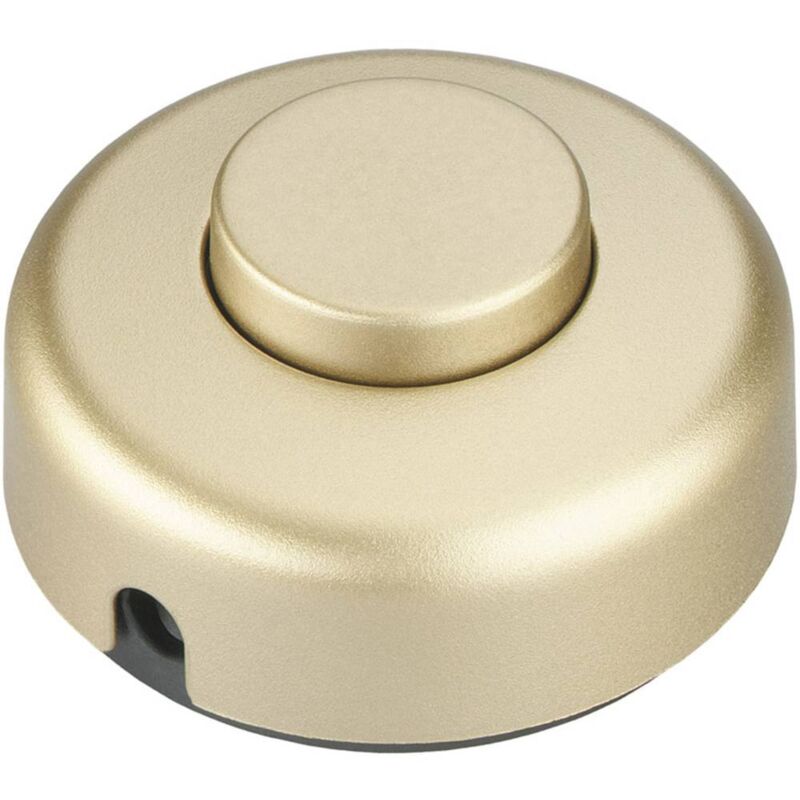 foto del prodotto inter b r interb r 5062 010.01 interruttore a pedale oro 1 x off on 2 a 1 pz.