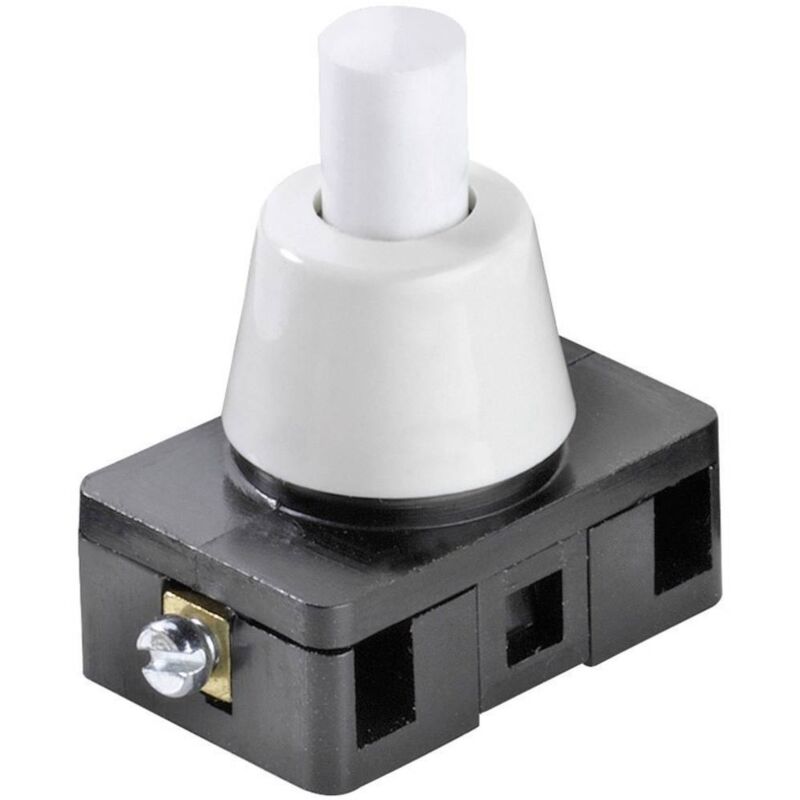 foto del prodotto inter b r interb r 8001 007.01 8001 007.01 interuttore a pressione 250 v ac 6 a 1 x on off permanente l x l x a 27 x 16 x 29.
