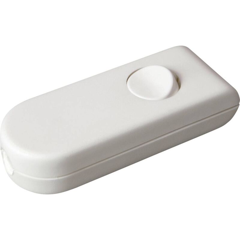 foto del prodotto inter b r interb r 8093 208.01 interruttore a filo passante bianco, rosso 1 x off on 2 a 1 pz.