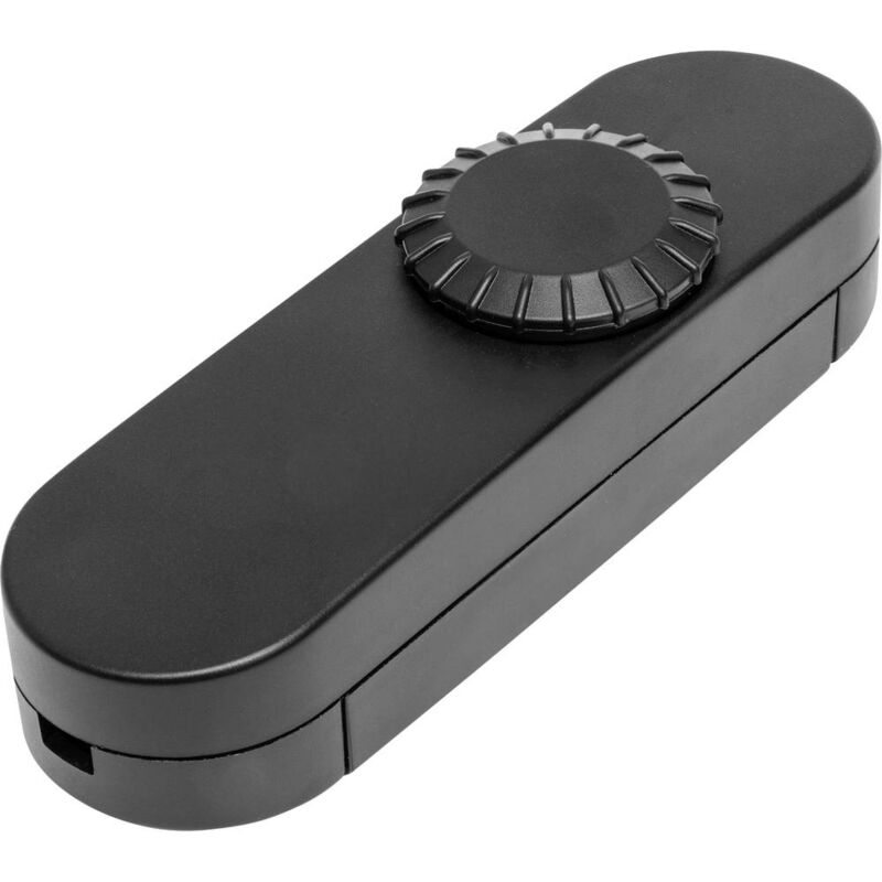 foto del prodotto inter b r interb r 8136 004.01 dimmer varialuce per led nero 1 x off on commutazione min. 2 w potenza di commutazione max 6