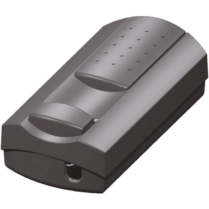 foto del prodotto interb r 8115 004.01 dimmer varialuce per led nero commutazione min. 7 w potenza di commutazione max 110 w 1 pz.