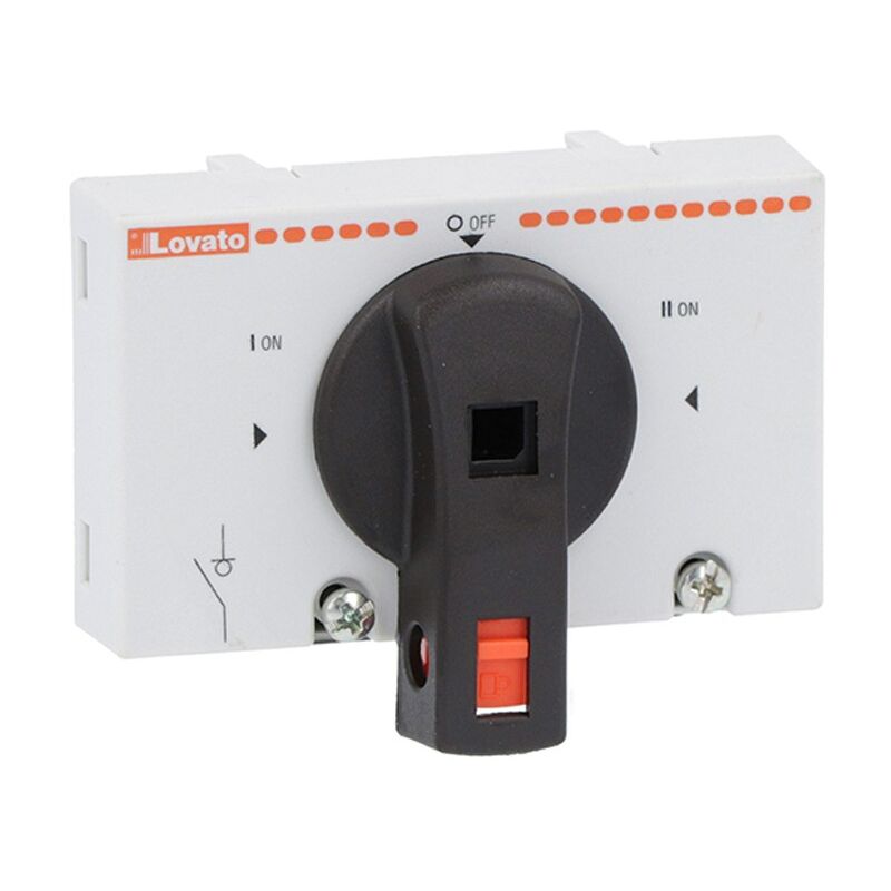 foto del prodotto interblocco lovato meccanico per commutazione rete 1-0-2 ga0-16 gax5000