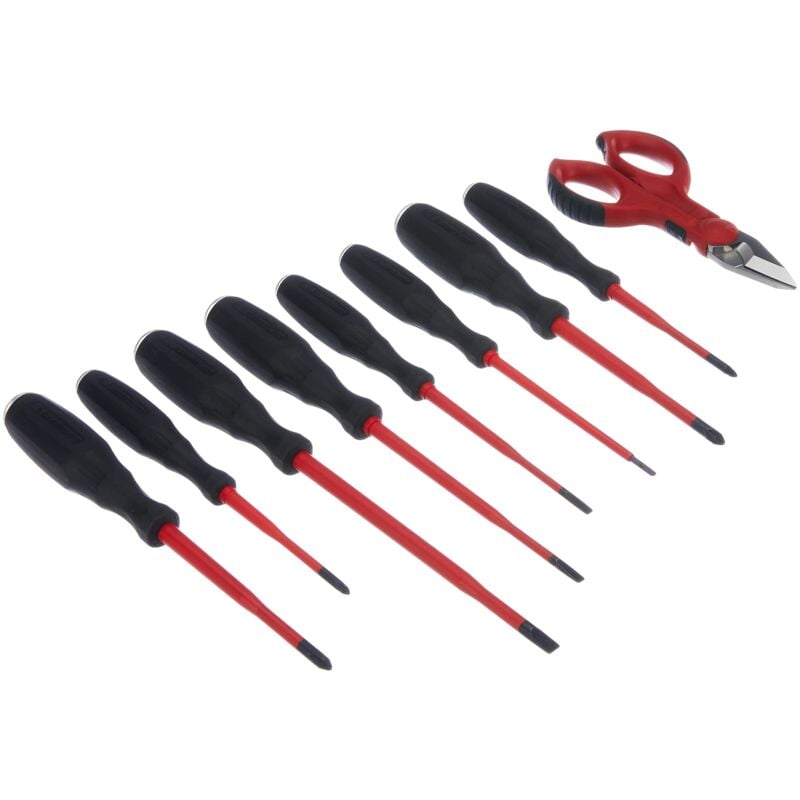 foto del prodotto intercable set 8 giraviti con forbici f1 da elettricista