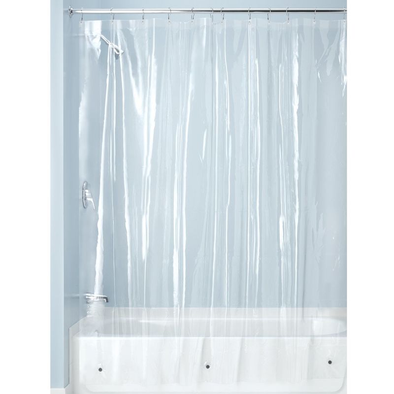 foto del prodotto interdesign idesign 12293eu tenda doccia anti muffa, vinile, 180x200x0.25 cm