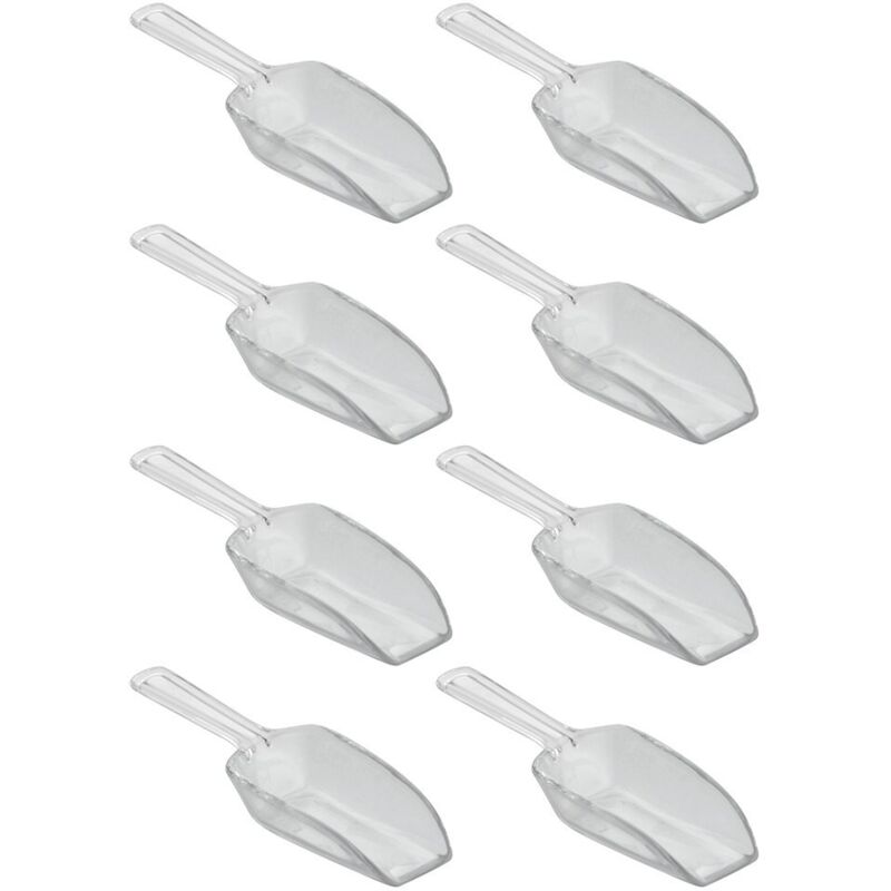 foto del prodotto interdesign idesign set utensili cucina, sessola alimentare piccola da un cucchiaio, cucchiaio dosatore in set da 8 per farina, spezie e altri