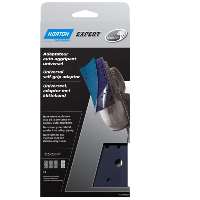 foto del prodotto interface adattatore multi air per levigatrice, 115 x 280 mm norton