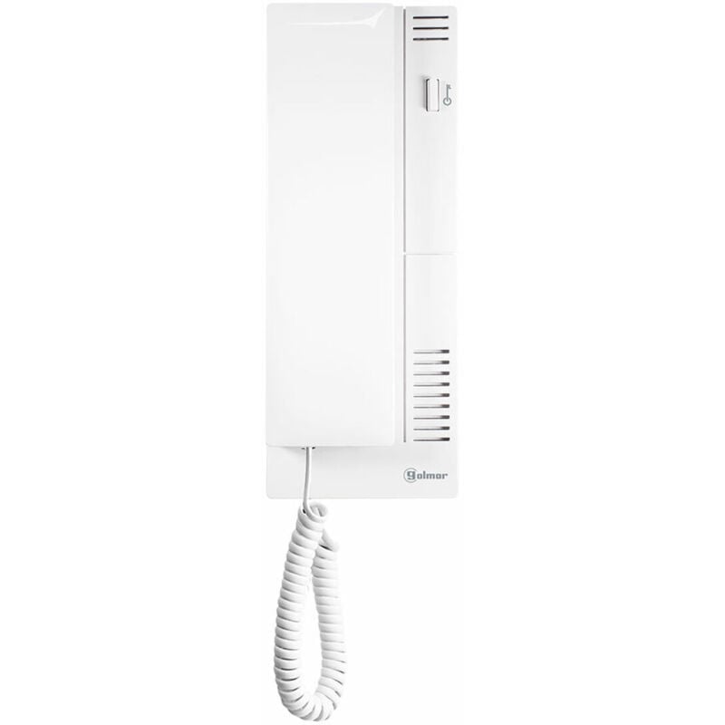 foto del prodotto interfono golmar t510r 4 n bianco pvc