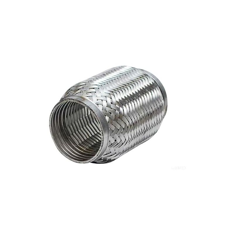 foto del prodotto interlock tubo flessibile, tubo di scarico flessibile, qualit hd con struttura rinforzata sistema a doppia parete, resistente agli urti e