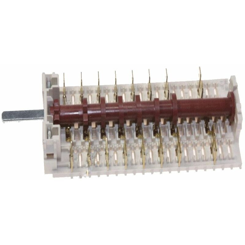 foto del prodotto interruttore 10 posizioni originale forni, fornelli elettrici e a gas ariston hotpoint hotpoint 335734