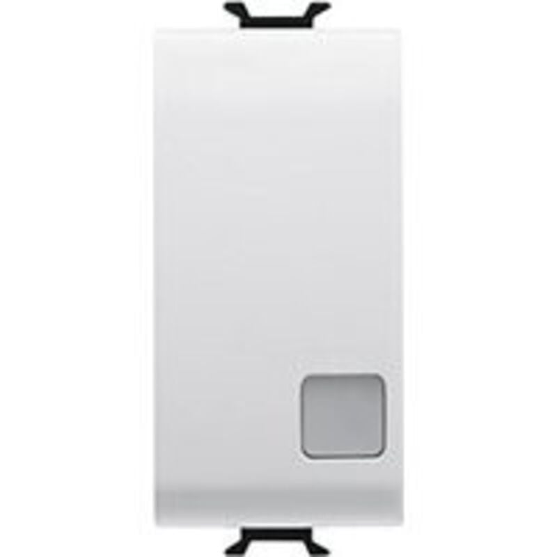 foto del prodotto interruttore 1m 2p 16ax illuminabile segn.bianco gewiss cod. gw10005