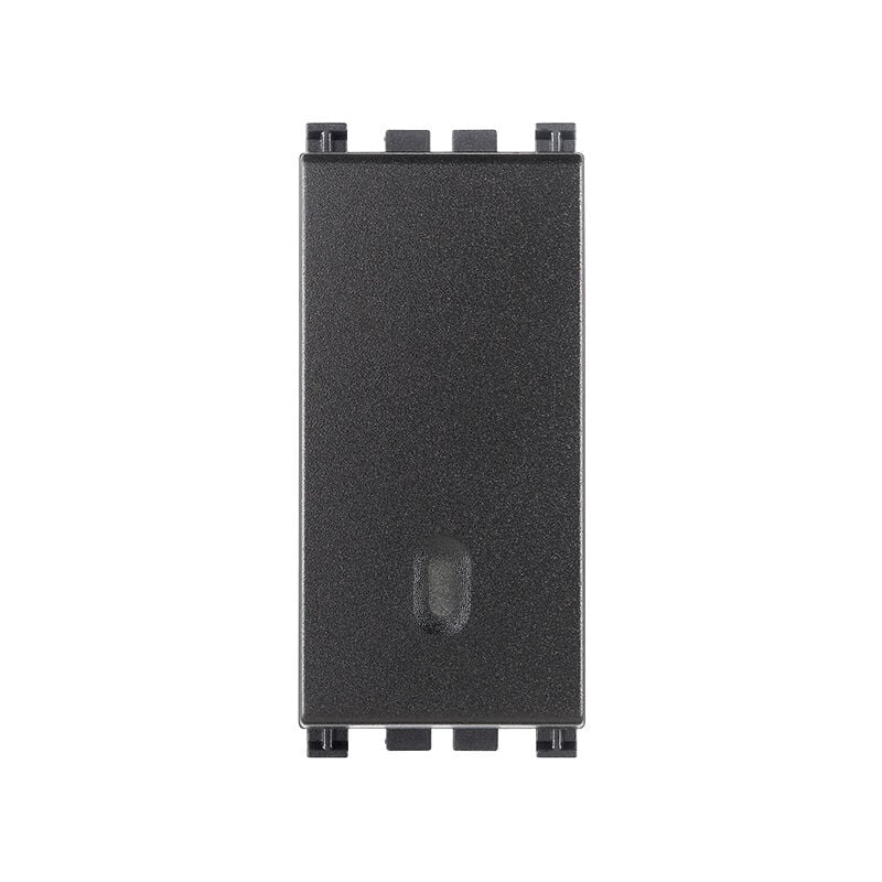 foto del prodotto interruttore 1p 16ax grigio serie civile vimar ark 1 modulo cod. 19001