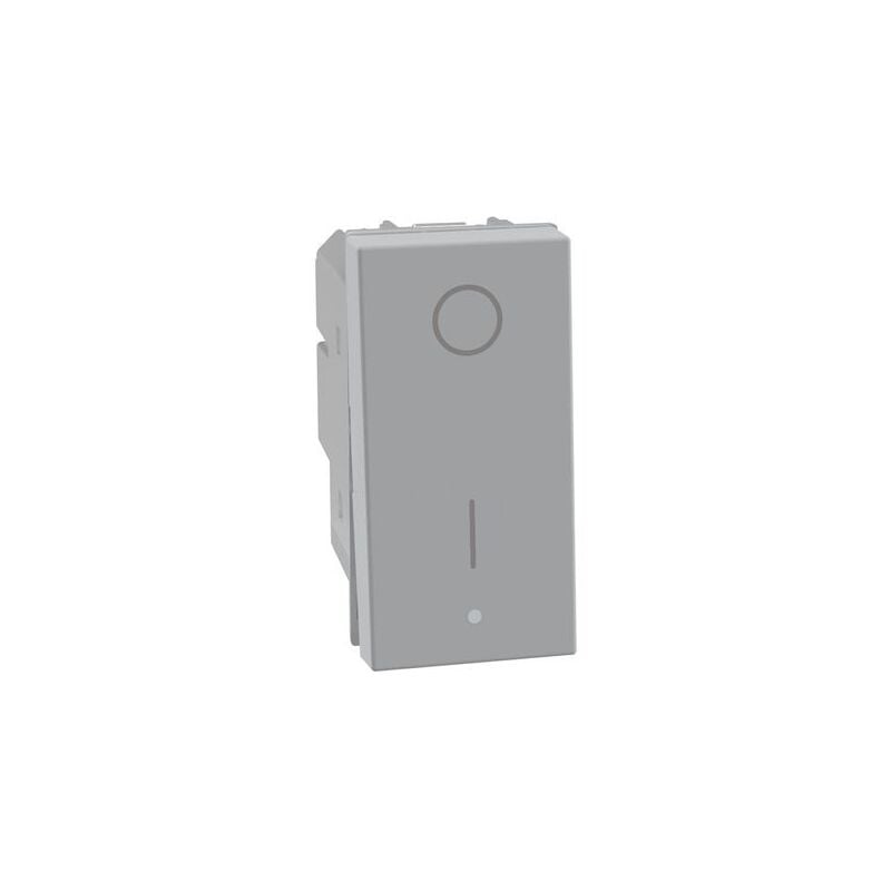 foto del prodotto interruttore 2p 16a 250vac matixgo grigio