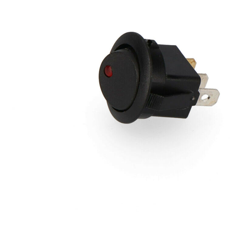 foto del prodotto interruttore a barra 6,5a 250v guida luminosa insertabile nero