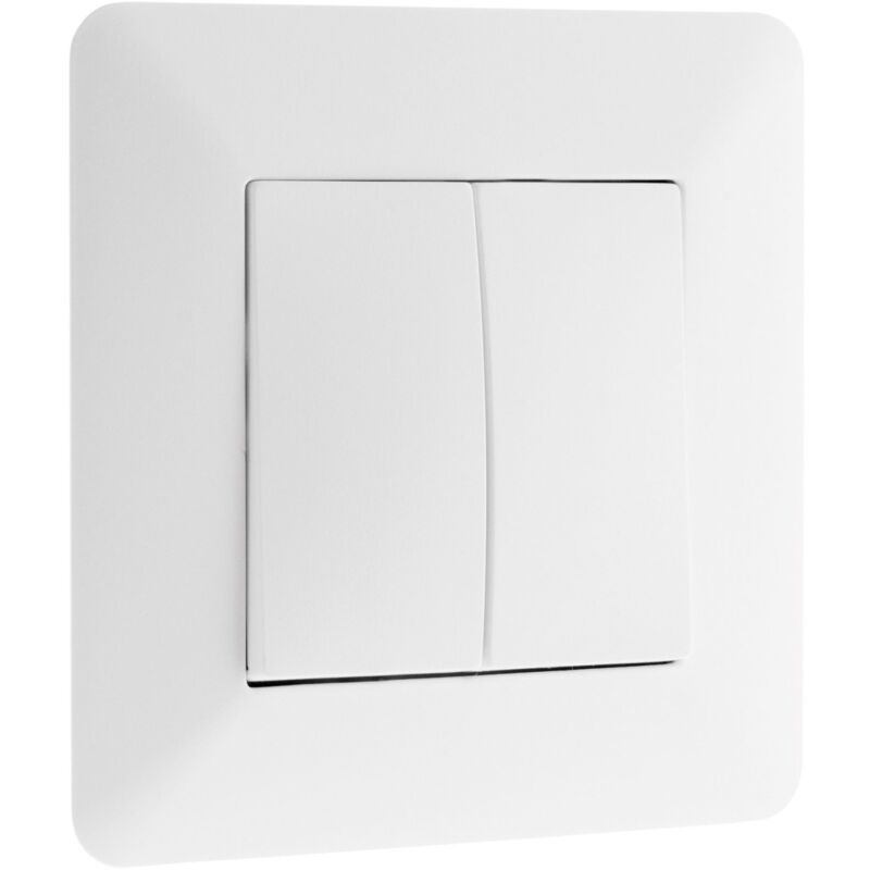foto del prodotto interruttore a doppio interruttore bianco artezo