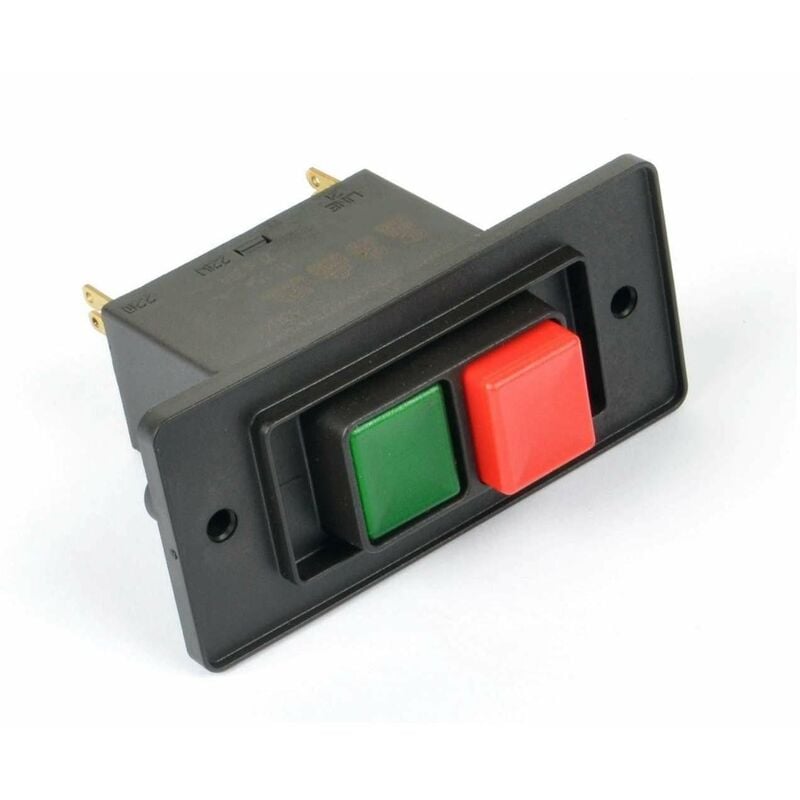 foto del prodotto interruttore a due tasti 230v per elettro foratrice montolit bimbo foratutto