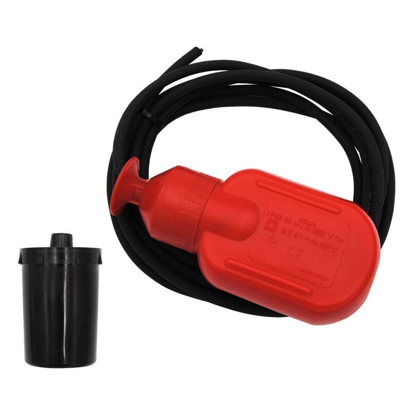 foto del prodotto interruttore a galleggiante con contrappeso per acque bianche - cavo da 5 metri 00000070171