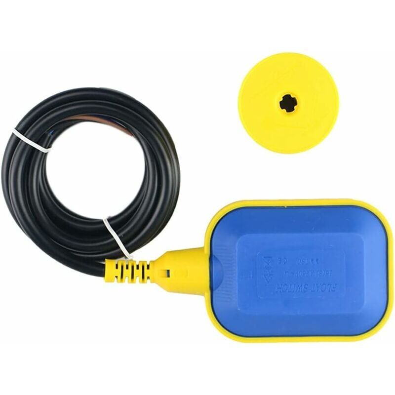 foto del prodotto interruttore a galleggiante per pompa dell acqua, interruttore a galleggiante da 5 m per pompa sommersa 250 v 16 a, interruttore a galleggiante per