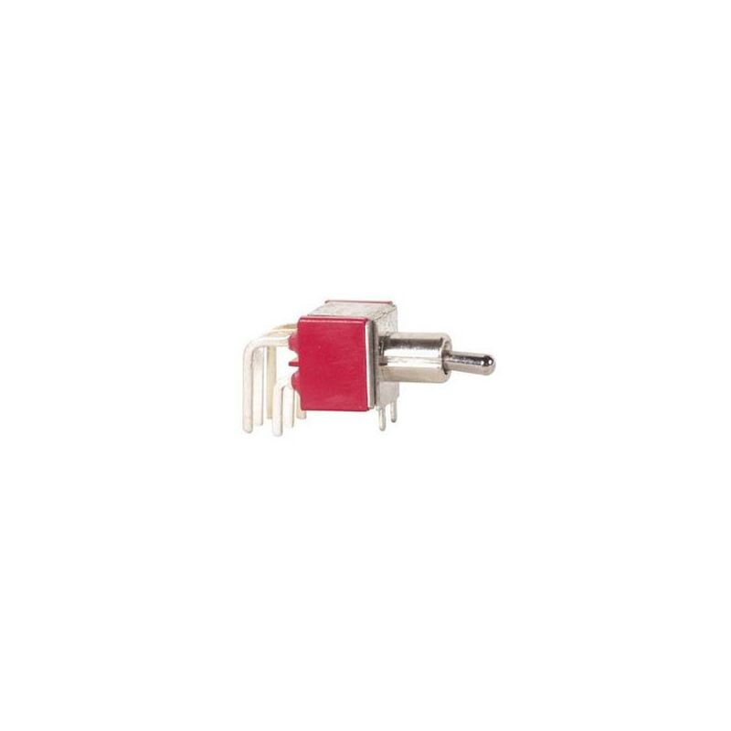 foto del prodotto interruttore a leva orizzontale a 90 dpdt on off on 