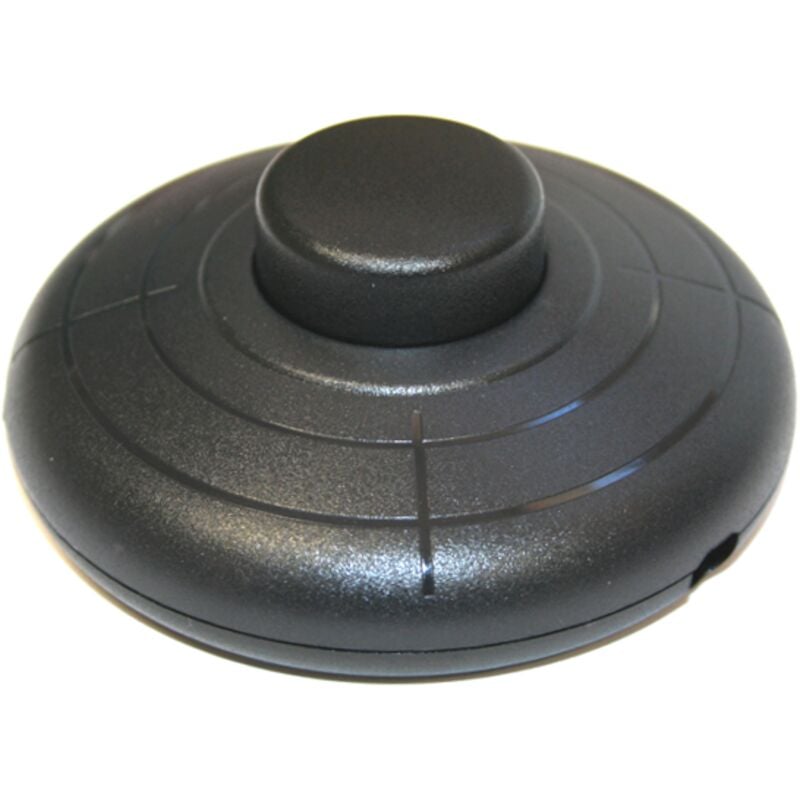 foto del prodotto interruttore a pedale. 2a 250v. colore nero electro dh 11.645 n