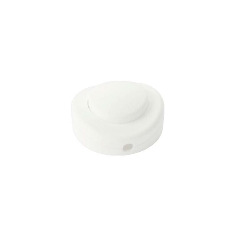 foto del prodotto interruttore a pedale bianco