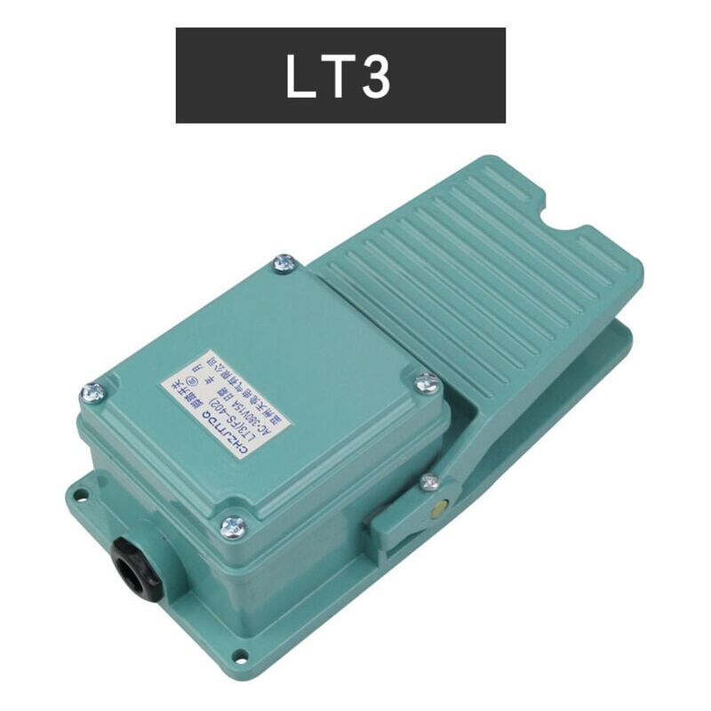 foto del prodotto interruttore a pedale, interruttore momentaneo elettrico a pedale per tavolo da fresatrice, interruttore di sicurezza per utensili elettrici in