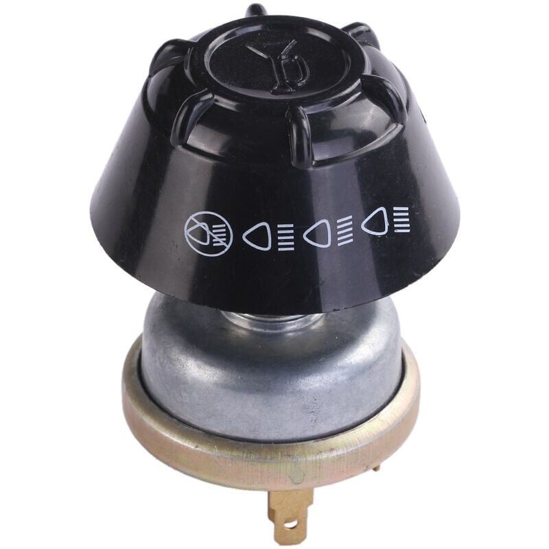 foto del prodotto interruttore a pulsante, interruttore a pulsante in metallo impermeabile da 12 v, clacson luce per trattore massey ferguson, 1668816m1, 1668816m2,