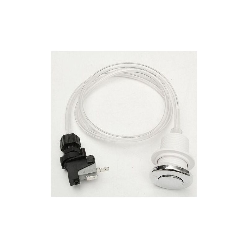 foto del prodotto interruttore a pulsante on off 16a per kit tubo aria vasca da bagno e spa