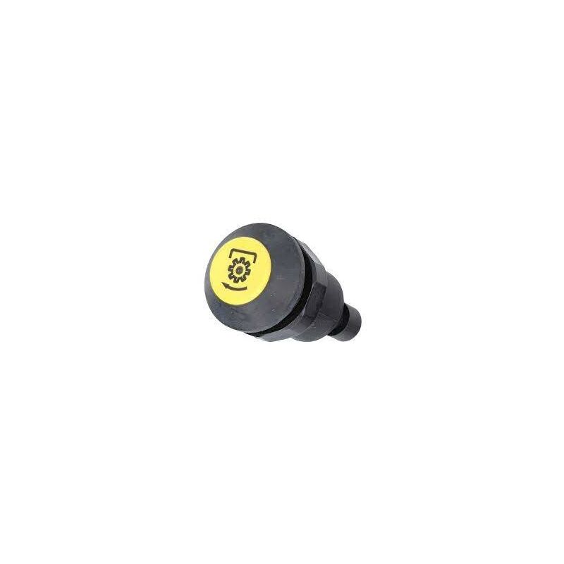 foto del prodotto interruttore a pulsante pneutron giallo