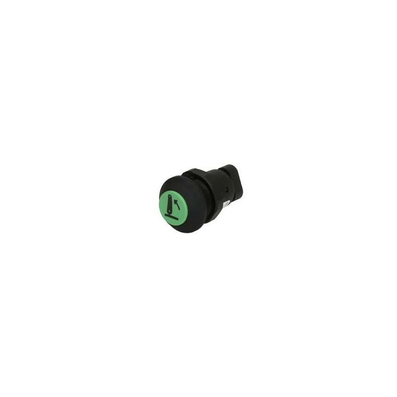 foto del prodotto interruttore a pulsante pneutron verde