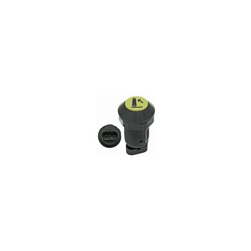 foto del prodotto interruttore a pulsante pneutron verde chiaro