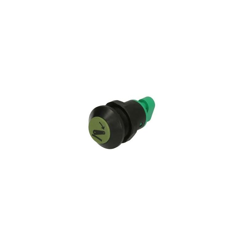 foto del prodotto interruttore a pulsante pneutron verde chiaro