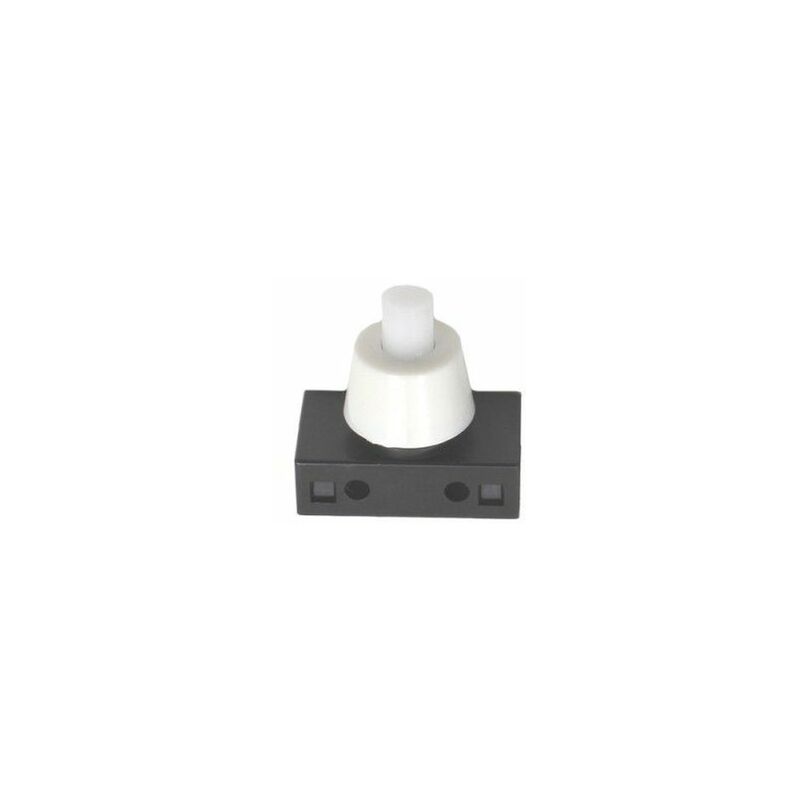 foto del prodotto interruttore a pulsante unipolare 2a 250v bianco