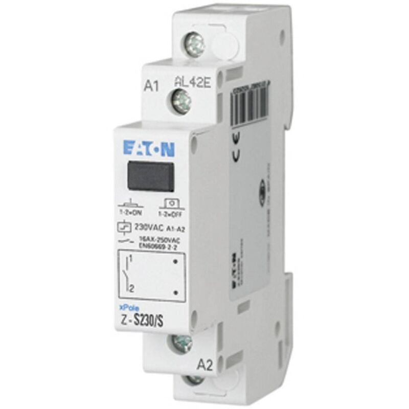 foto del prodotto interruttore a scatto 16 a 1 na 230 v eaton 265262