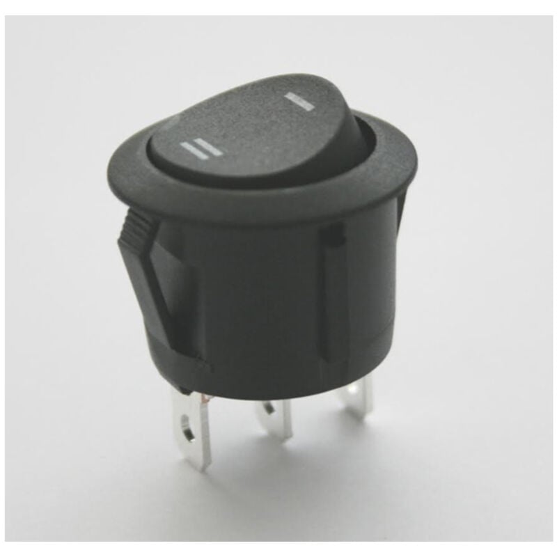 foto del prodotto interruttore a scatto unipolare electro dh corpo nero e chiave rossa 11.478.c 8430552091249