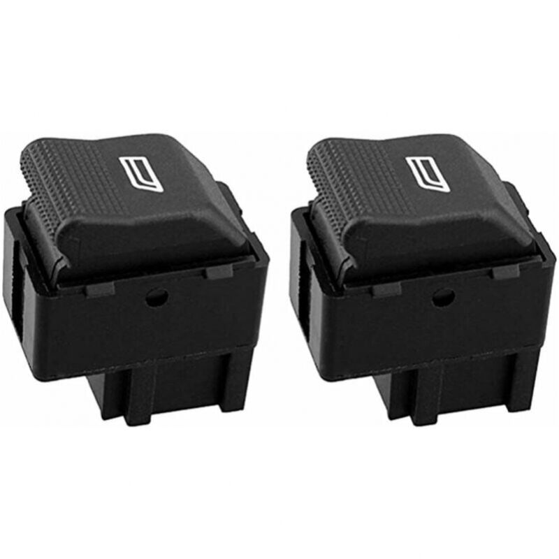 foto del prodotto interruttore alzacristalli elettrico 2 pezzi con pulsante laterale singolo oem 6x0 959 855b 6x0959855b per vw lupo polo