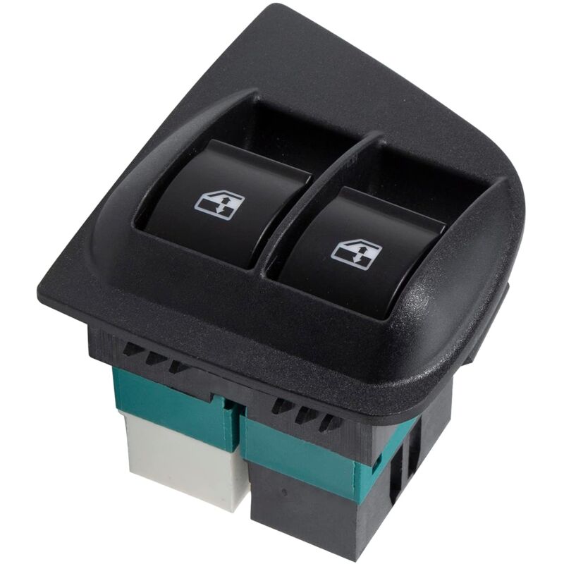 foto del prodotto interruttore alzacristalli elettrico applicabile pulsante alzacristalli con pannello per fiat doblo cargo 2004 2010 735417033 735417033a