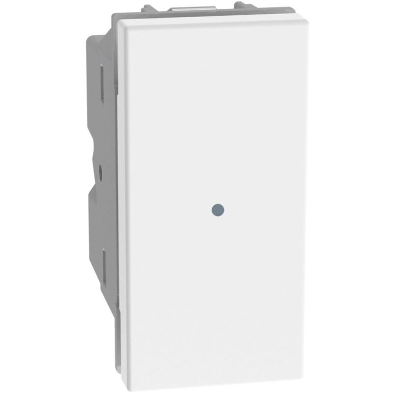 foto del prodotto interruttore assiale bticino matixgo 1 modulo 1p 10a bianco jw4051