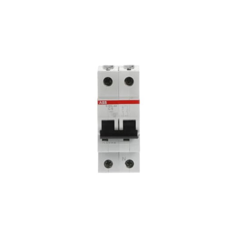foto del prodotto interruttore automatico 4 5ka 2p s202l c 6 abb s598446