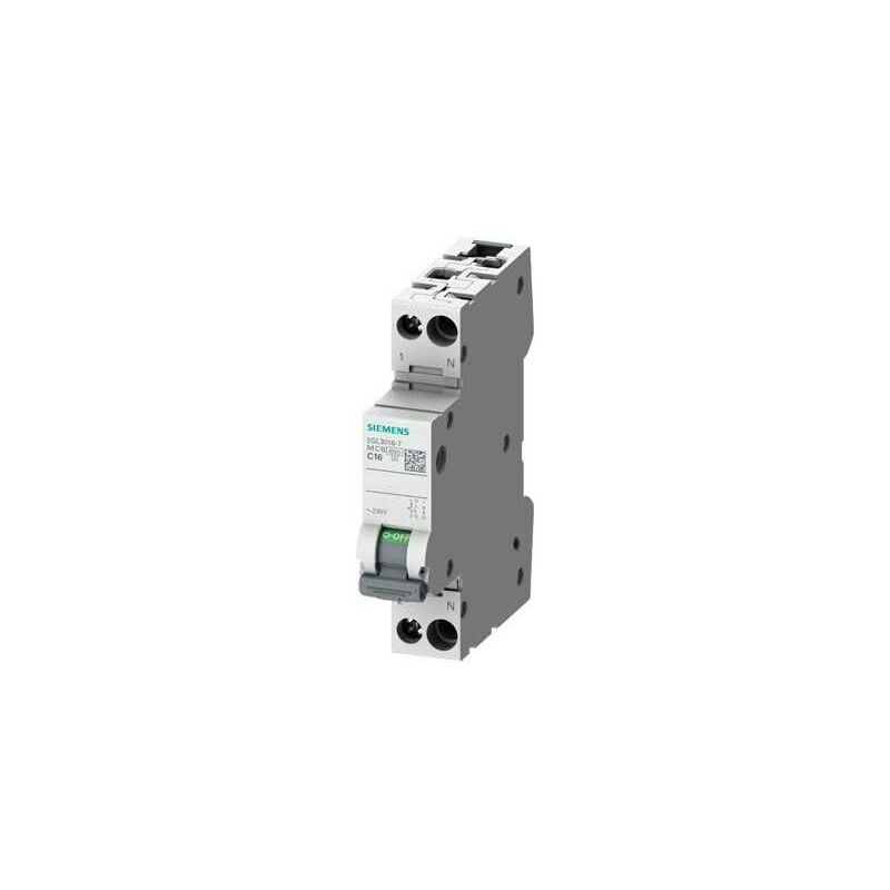 foto del prodotto interruttore automatico magnetotermico 1p n 1 modulo 25a