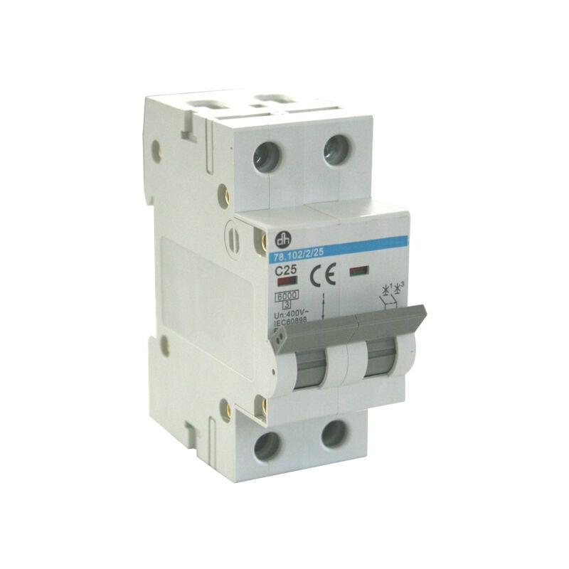 foto del prodotto interruttore automatico mcb 2p 16a 6ka,classe c electro dh 78.102 2 16 8430552145515