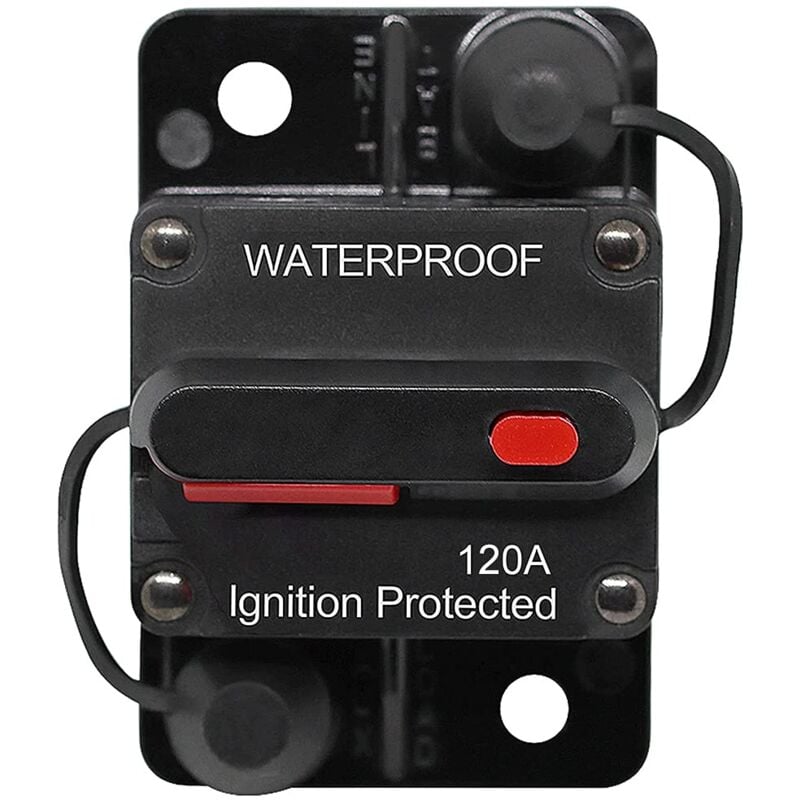 foto del prodotto interruttore automatico per auto da 30 a a 150 a, interruttore automatico impermeabile da 12 v a 48 v cc con ripristino manuale per auto, barca,