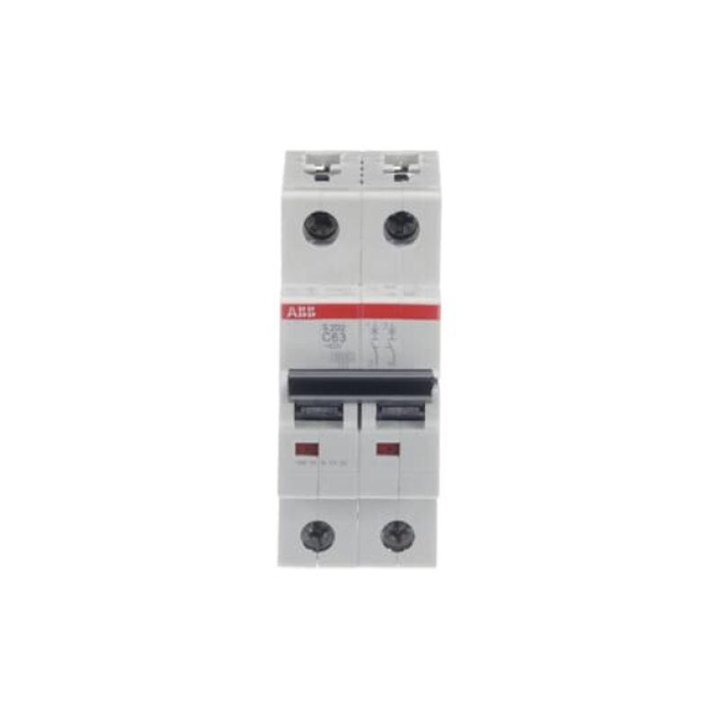 foto del prodotto interruttore automatico s202 c63 6ka 2p abb s551052