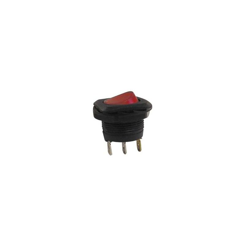 foto del prodotto interruttore bilanciere 5a 250v spst on off con luce neon rossa
