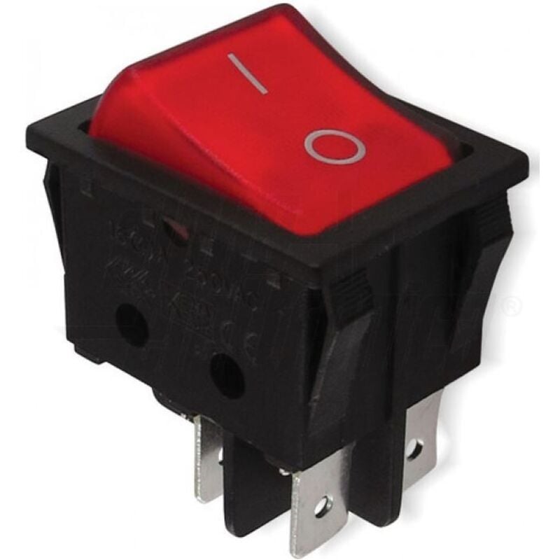 foto del prodotto interruttore bipolare a bilanciere on off luminoso melchioni 433329065