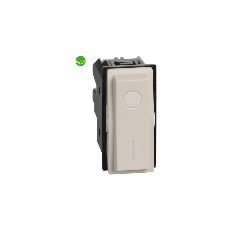 foto del prodotto interruttore bipolare bticino living now 2p 16 a 230 v sabbia