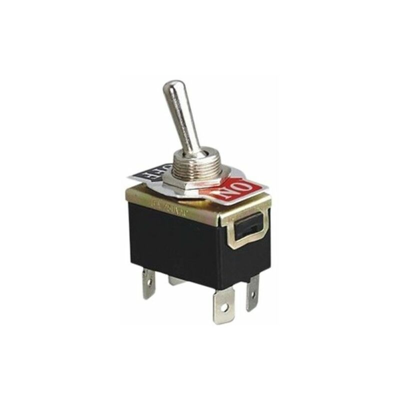 foto del prodotto interruttore bipolare con angolo metallico 10a 250v