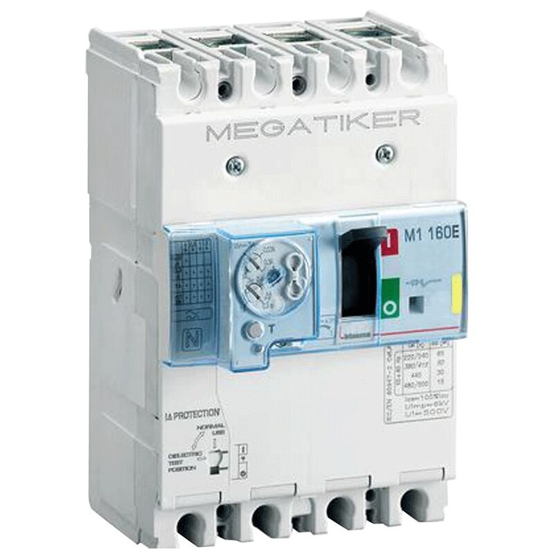 foto del prodotto interruttore bticino scatolato magnetotermico differenziale 160a t714e160db