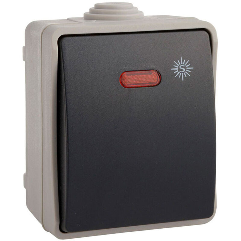 foto del prodotto interruttore commutatore semplice solera 3303il ip54 6,5 x 8 x 5,5 cm